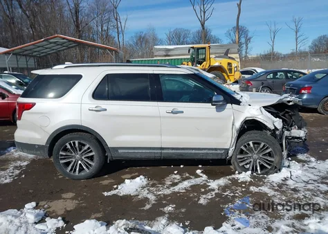 2017 Ford Explorer Platinum from USA, damaged, VIN 1FM5K8HT8HGA20802